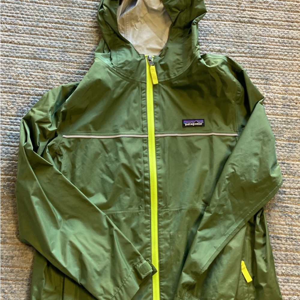 Patagonia youth rain jacket jacket